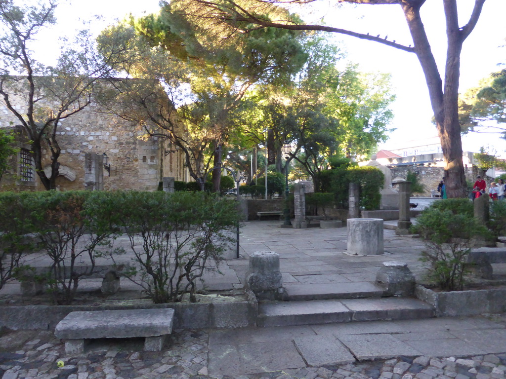 The gardens of the São Jorge Castle