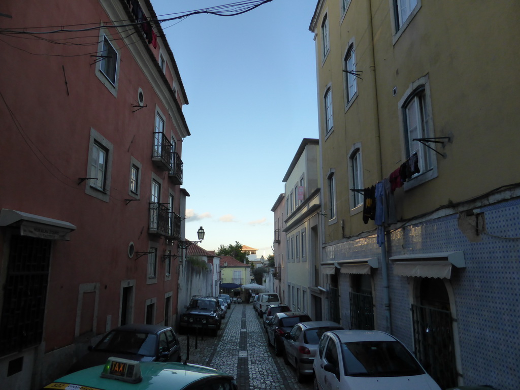 The Rua de Recolhimento street at the São Jorge Castle