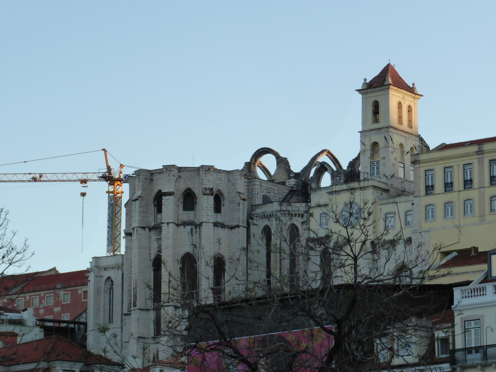 The Carmo Convent, viewed from the Praça Dom João da Câmara square