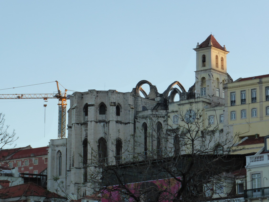 The Carmo Convent, viewed from the Praça Dom João da Câmara square