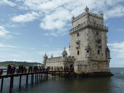 The Torre de Belém tower