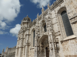 Tower and south portal of the Jerónimos Monastery