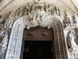 Entrance gate (west portal) to the Church of Santa Maria at the Jerónimos Monastery