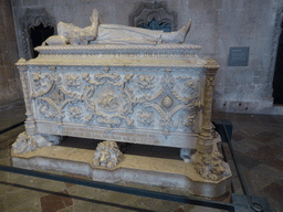 Tomb of Vasco da Gama at the Church of Santa Maria at the Jerónimos Monastery