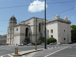 East side of the Jerónimos Monastery, viewed from the Largo Jerónimos square