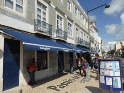 Front of the Pastéis de Belém restaurant at the Rua Belém street