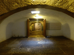 Prison cell in the basement of the Torre de Belém tower