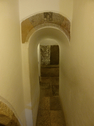 Passageway in the basement of the Torre de Belém tower
