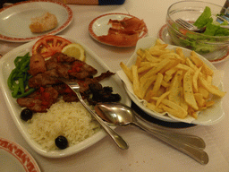 Dinner at the Restaurante O Carteiro at the Rua Santa Marta street