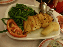 Dinner at the Restaurante O Carteiro at the Rua Santa Marta street