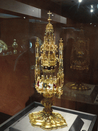 The Custódia de Belém monstrance at the second floor of the Museu Nacional de Arte Antiga museum