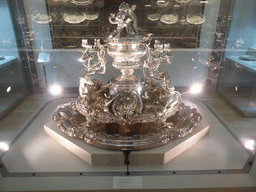 Silverware at the first floor of the Museu Nacional de Arte Antiga museum