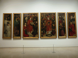 The panels of St. Vincent at the third floor of the Museu Nacional de Arte Antiga museum