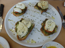 Lunch at the Restaurante Picanha at the Rua Janeles Verdes street