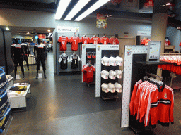 Interior of the Benfica Megastore at the Estádio da Luz soccer stadium