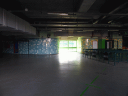 Hallway at the Estádio José Alvalade soccer stadium