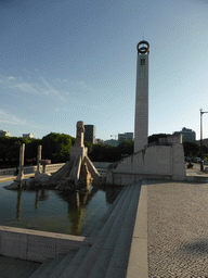 Fountain at the northwest side of the Parque Eduardo VII park