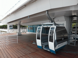 North end of the funicular at the Parque das Nações park