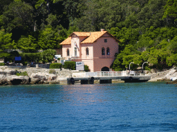 Office building at Lokrum Harbour, viewed from the ferry from Dubrovnik Harbour