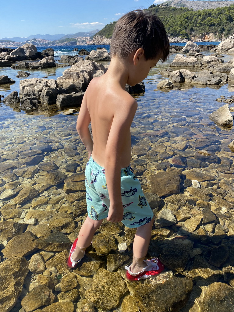 Max at the Lokrum Main Beach