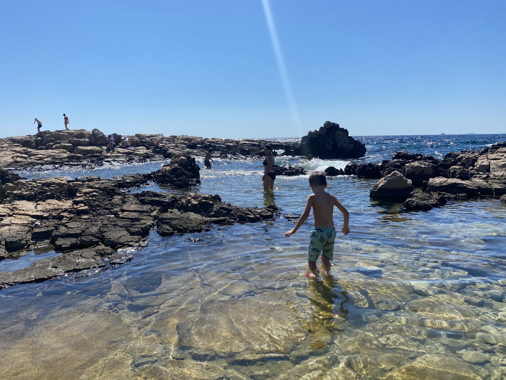 Max at the Lokrum Main Beach