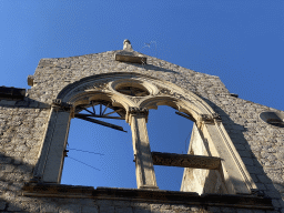 Arch at the south facade of the Benedictine Monastery of St. Mary