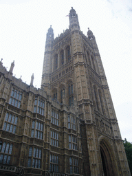 The Victoria Tower at the Palace of Westminster