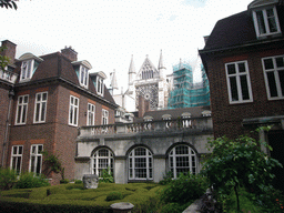The south side of Westminster Abbey, viewed from College Garden