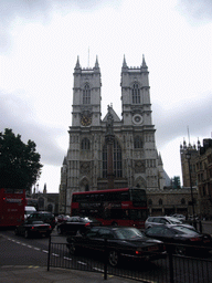 The front of Westminster Abbey