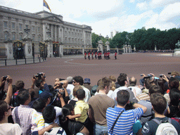 Parade at Buckingham Palace for the Queen`s Birthday