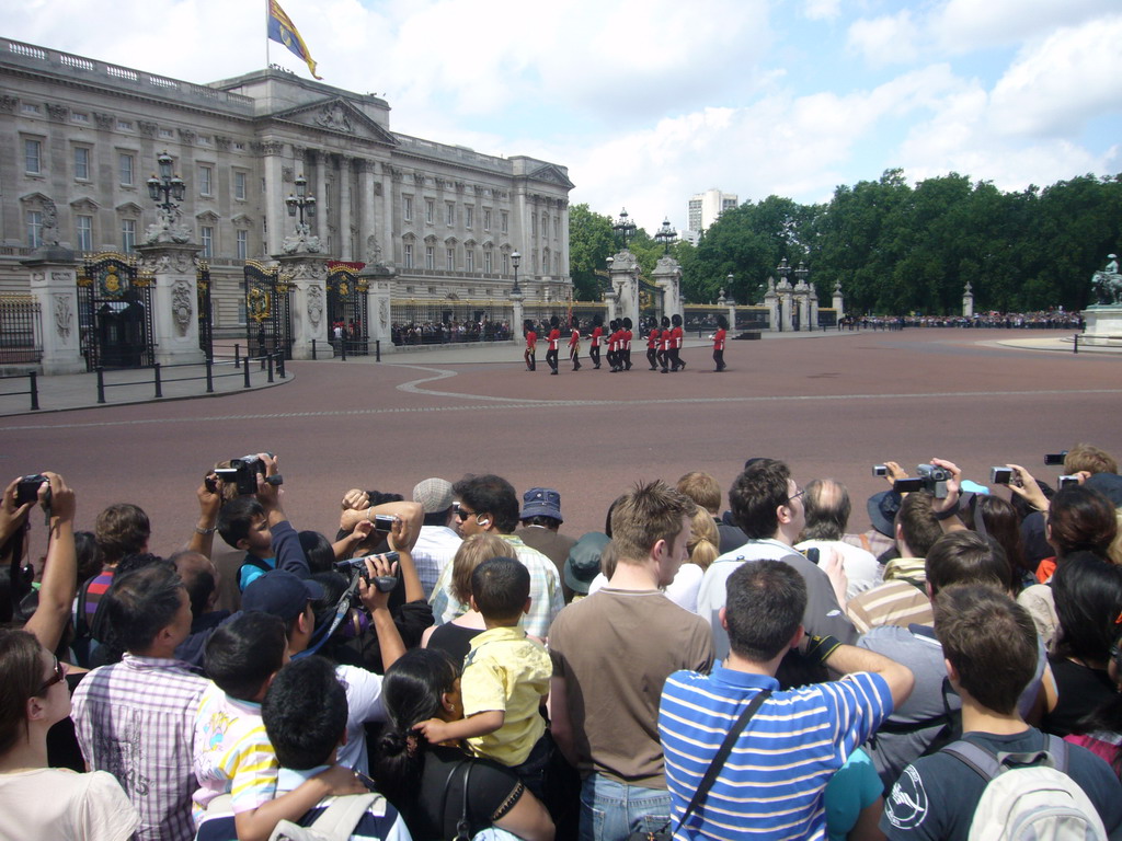 Parade at Buckingham Palace for the Queen`s Birthday