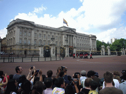 Parade at Buckingham Palace for the Queen`s Birthday