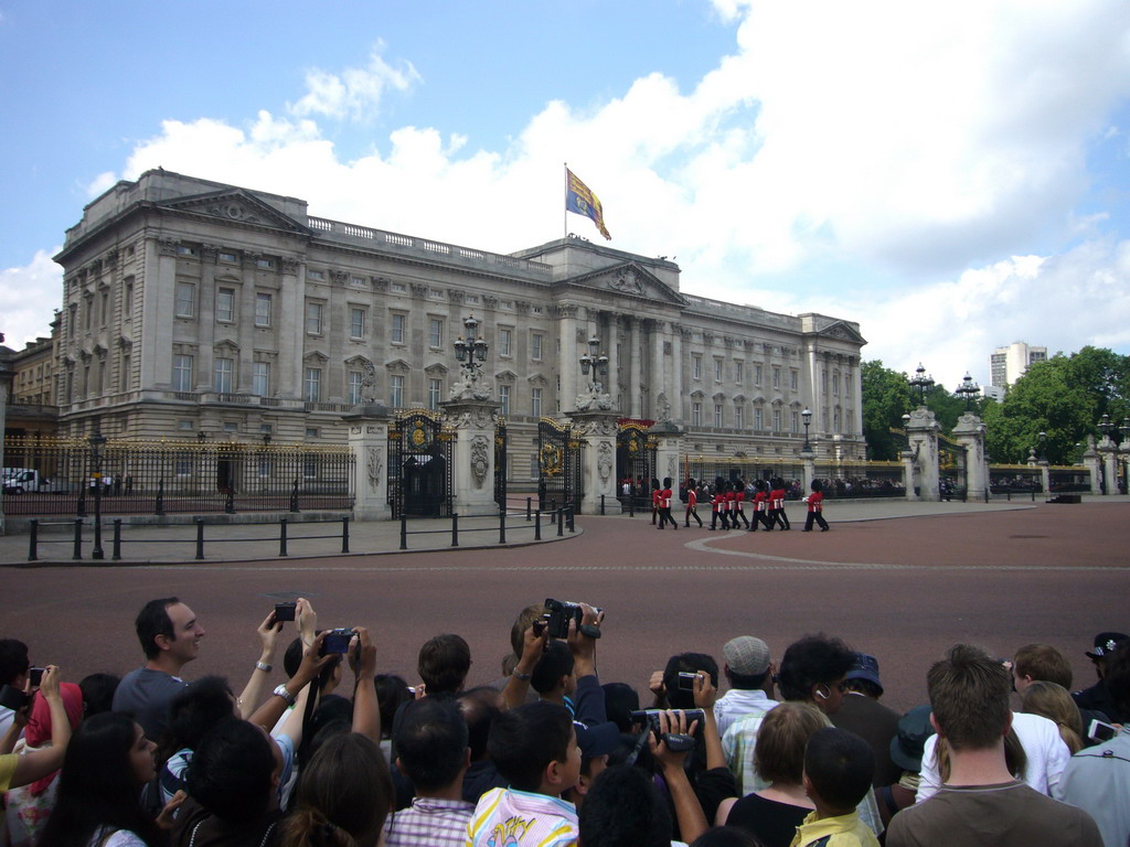 Parade at Buckingham Palace for the Queen`s Birthday