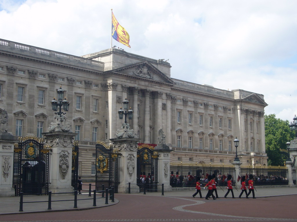 Parade at Buckingham Palace for the Queen`s Birthday