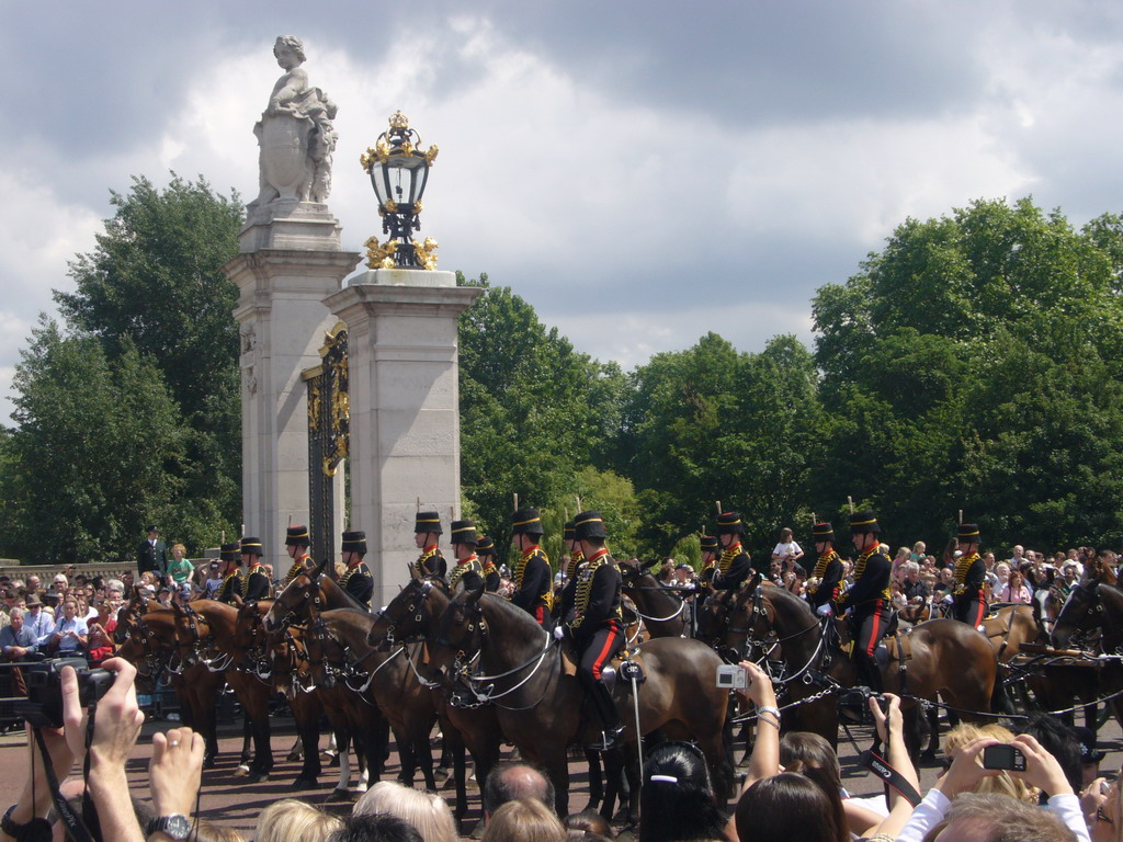 Parade at Buckingham Palace for the Queen`s Birthday