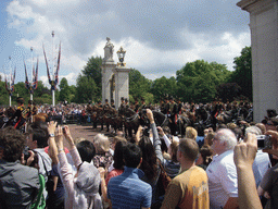 Parade at Buckingham Palace for the Queen`s Birthday