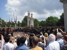 Parade at Buckingham Palace for the Queen`s Birthday