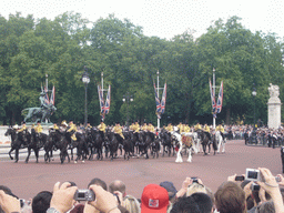 Parade at Buckingham Palace for the Queen`s Birthday