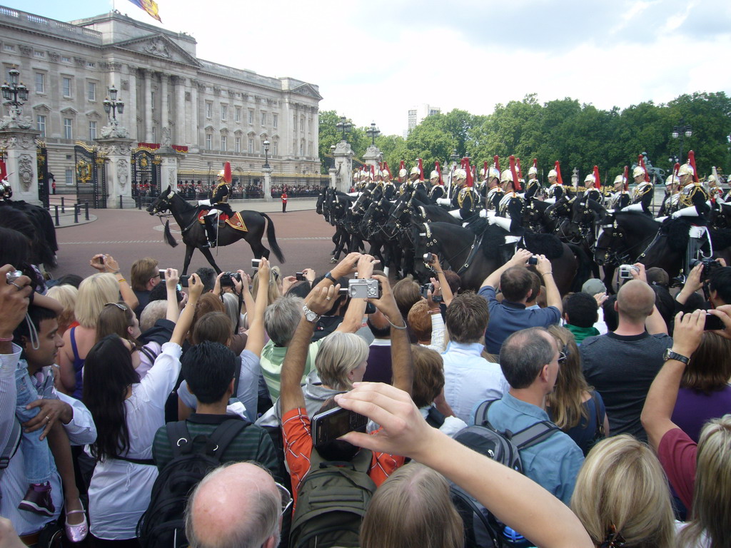 Parade at Buckingham Palace for the Queen`s Birthday