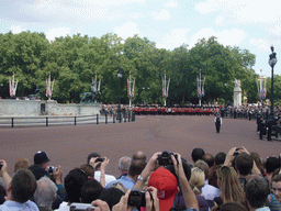 Parade at Buckingham Palace for the Queen`s Birthday