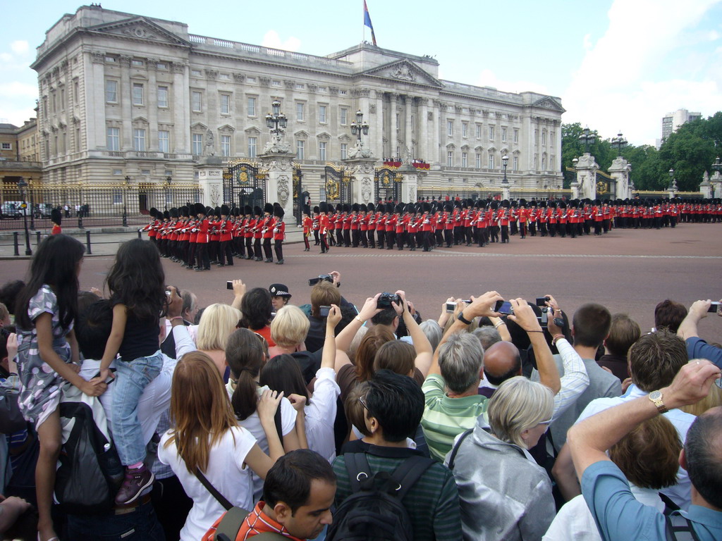 Parade at Buckingham Palace for the Queen`s Birthday