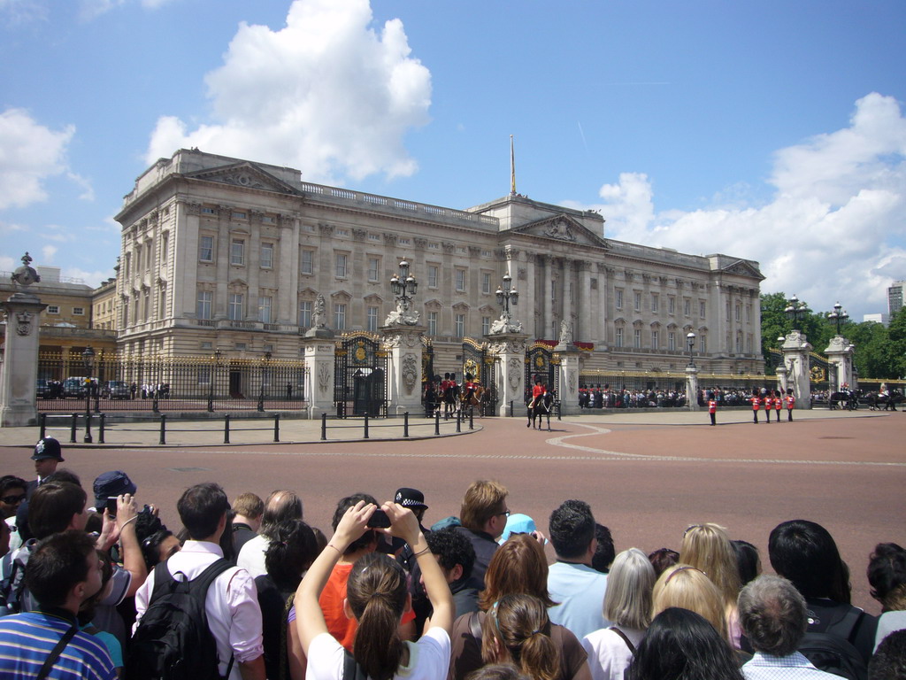 Parade at Buckingham Palace for the Queen`s Birthday