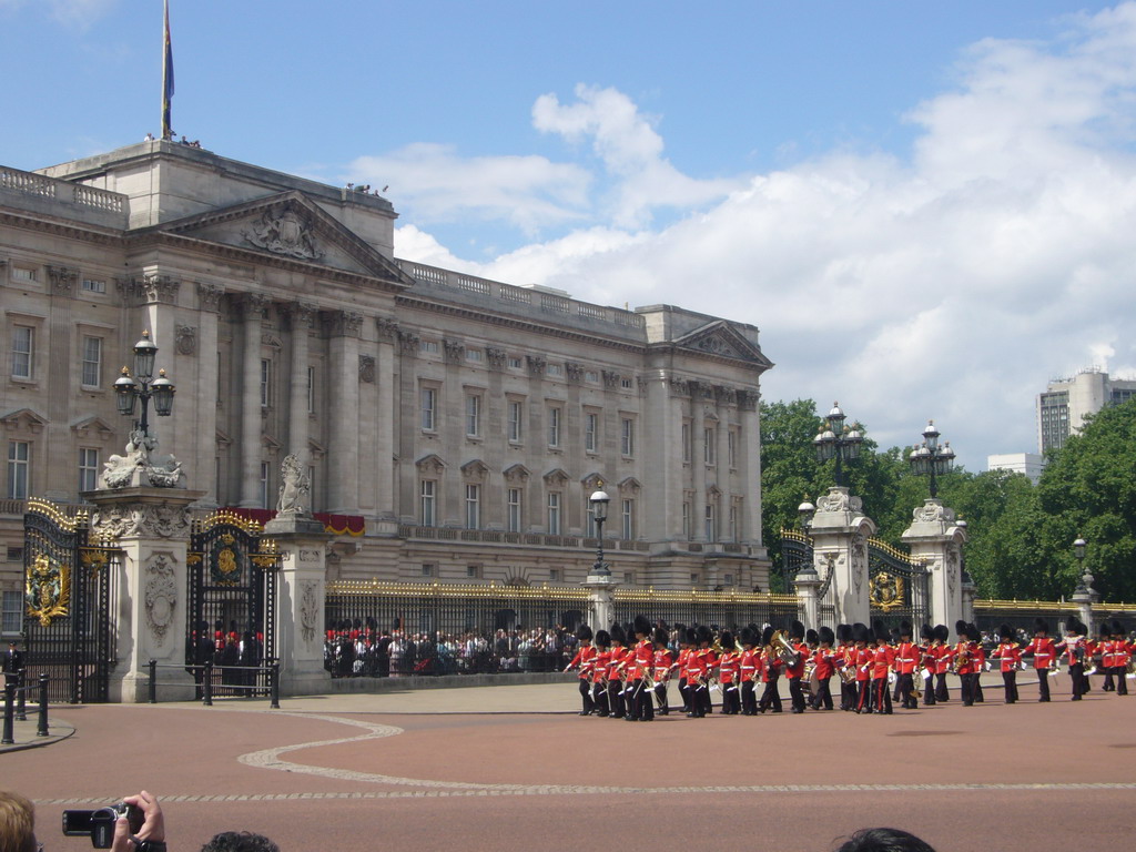 Parade at Buckingham Palace for the Queen`s Birthday