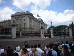 Fanfare at Buckingham Palace for the Queen`s Birthday