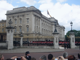 Fanfare at Buckingham Palace for the Queen`s Birthday