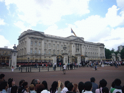Buckingham Palace, during the festivities for the Queen`s Birthday