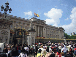 Buckingham Palace, during the festivities for the Queen`s Birthday