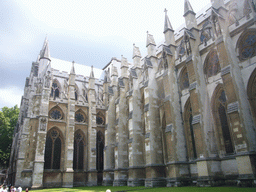 The north side of Westminster Abbey