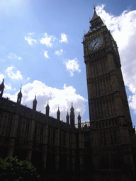 The Big Ben, at the Palace of Westminster
