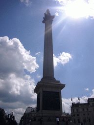 Nelson`s Column, at Trafalgar Square